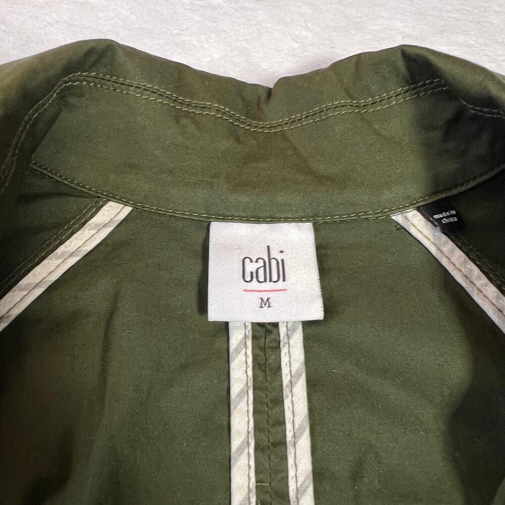 CAbi Expedition Jacket Double Breasted Button Coat Size M Utility Style # 5478 - Picture 7 of 12